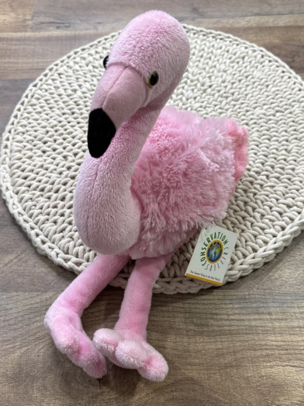 Wildlife Artists Pink Flamingo Plush Stuffed Animal 10" NEW w TAGS